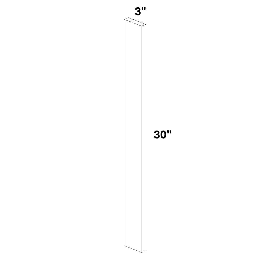 3" x 30" Filler