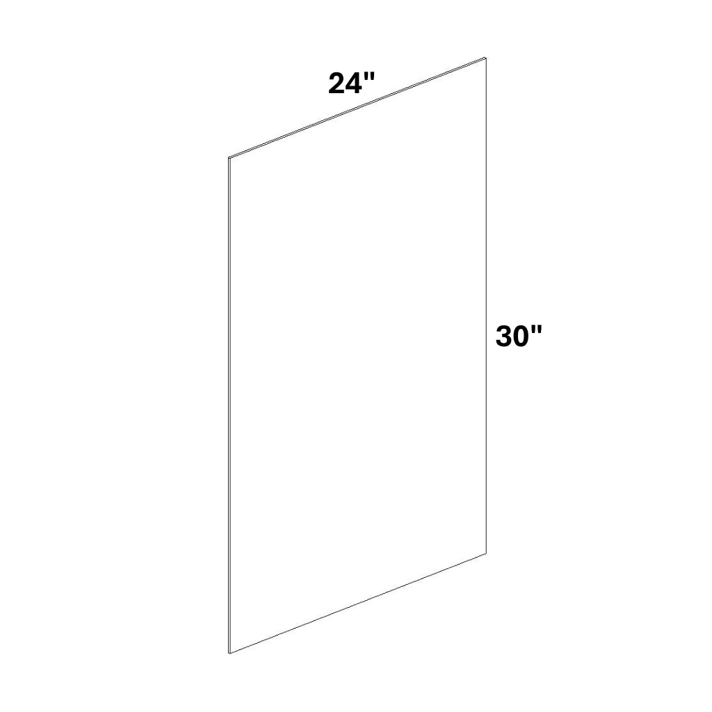 End panel for 30" Wall cabinet (Left)