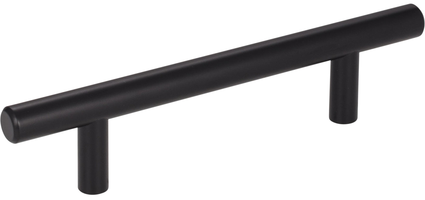 Matte Black 96mm Center-to-Center Bar Pull 6" overall length