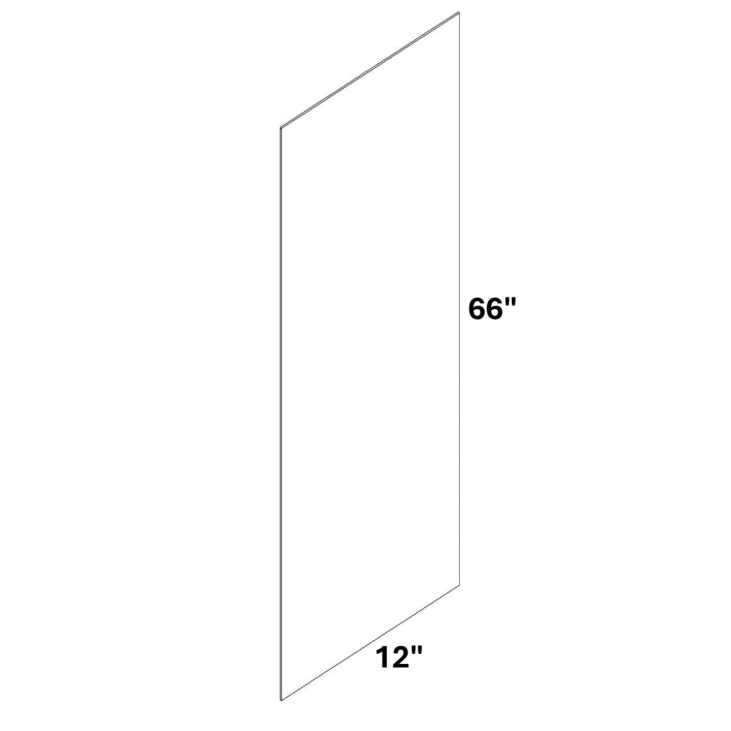 End panel for 66" Wall cabinet (Right)