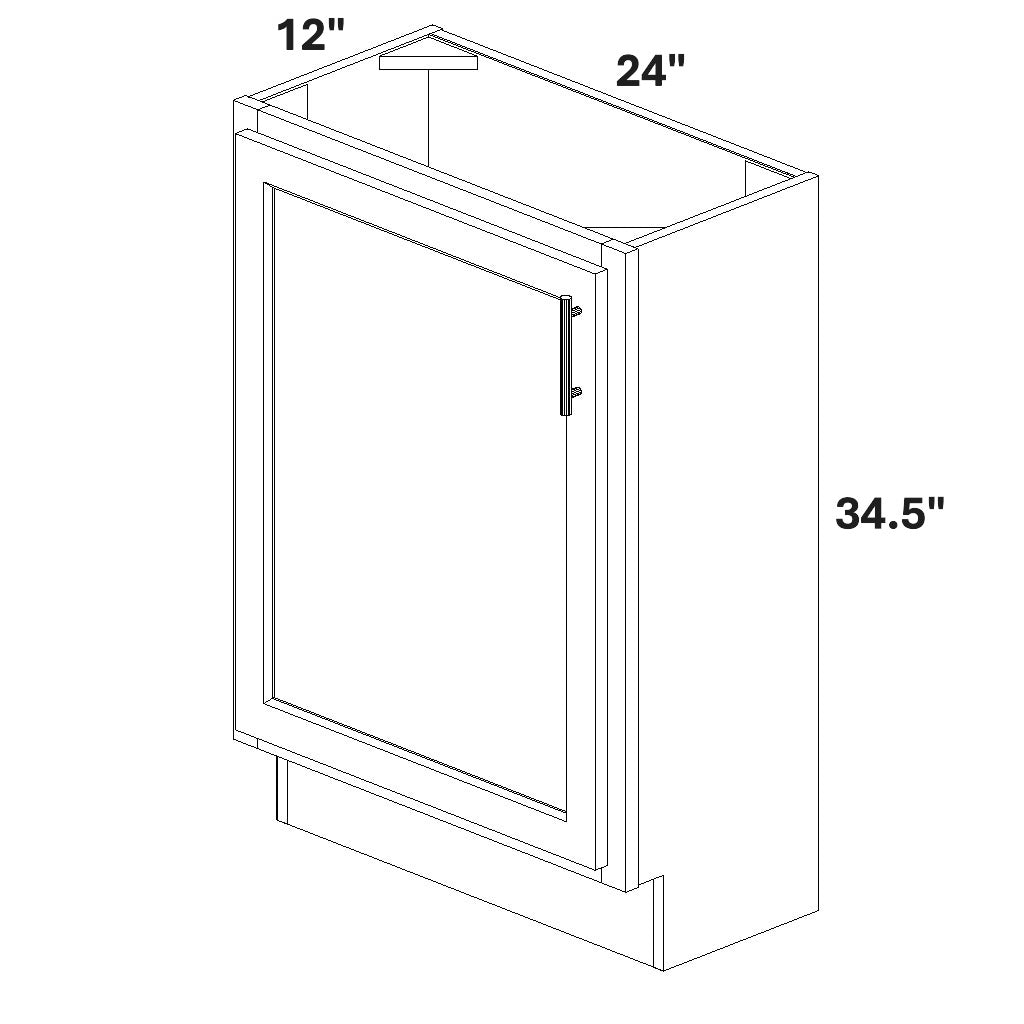 Base Single Full Height Door
