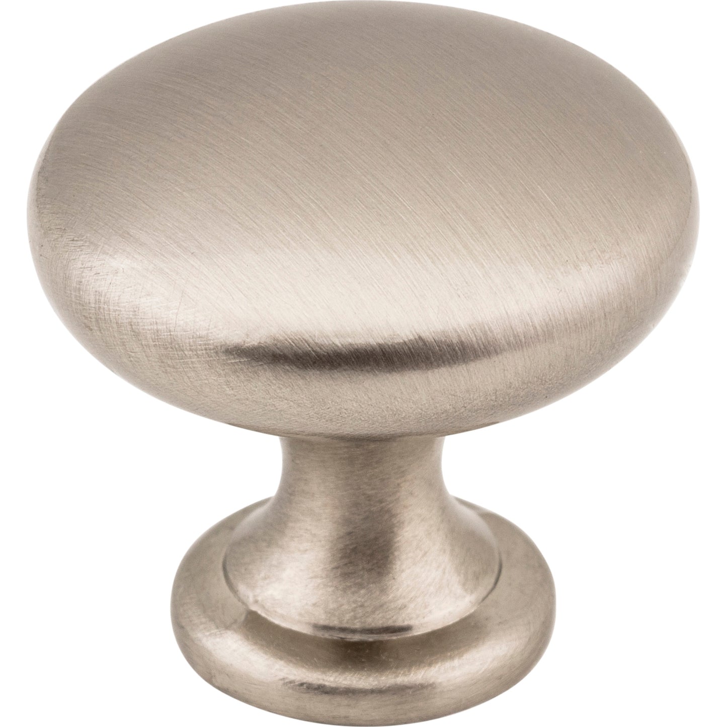 1-1/16" Diameter Satin Nickel Mushroom Knob