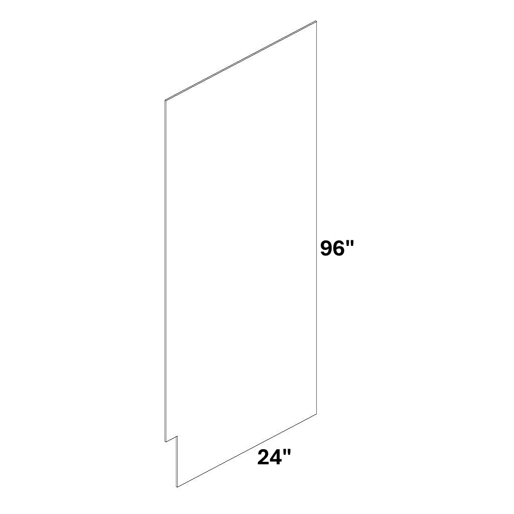 End panel for  96" Tall cabinet (Left)