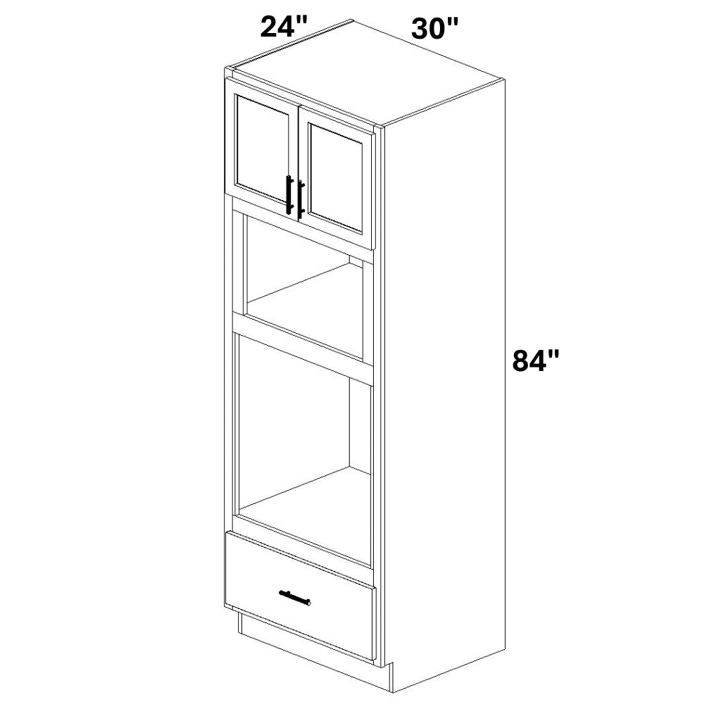 Single Oven w/ Microwave 1 Drawer @ bottom