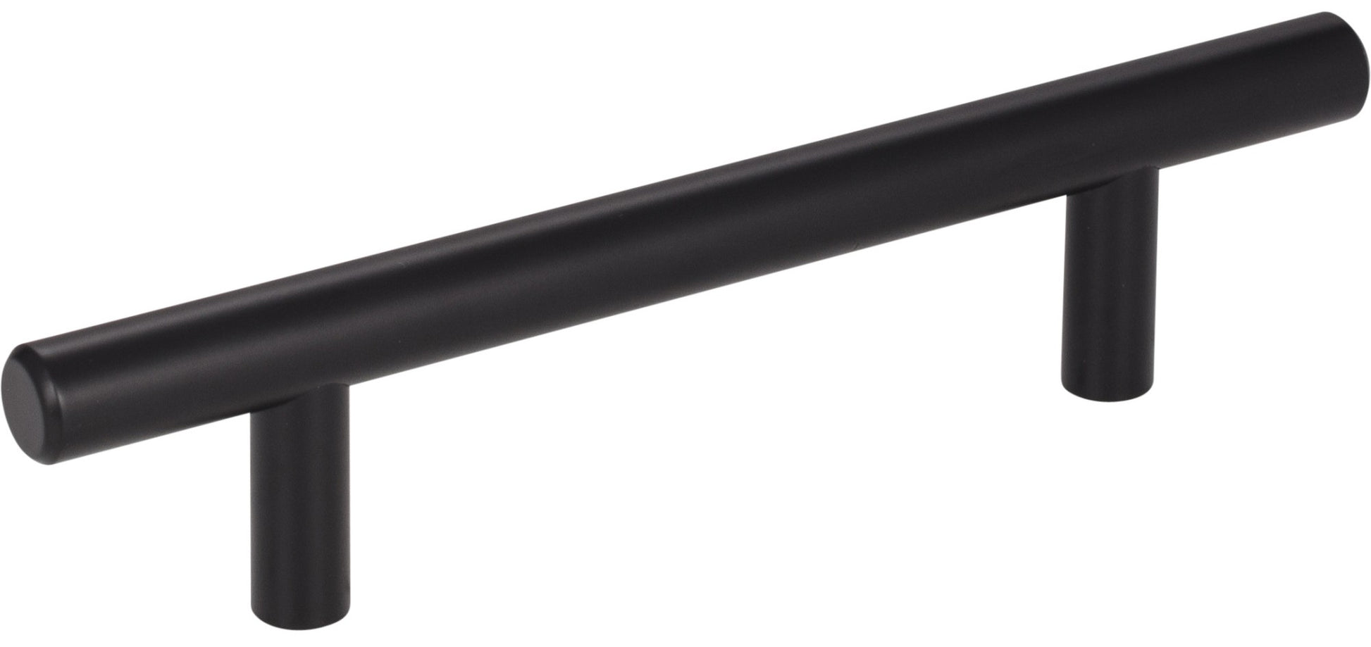 Matte Black 96mm Center-to-Center Bar Pull 6" overall length