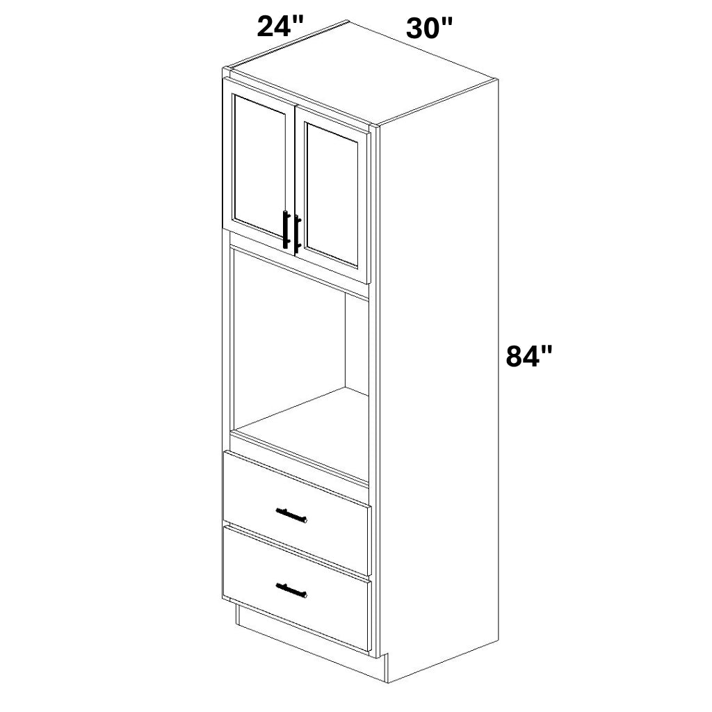 Single Oven Cabinet 2 Deep Drawers @ Bottom