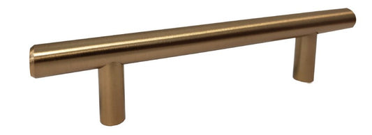 Rose Gold 96mm Center-to-Center Bar Pull 6" overall length