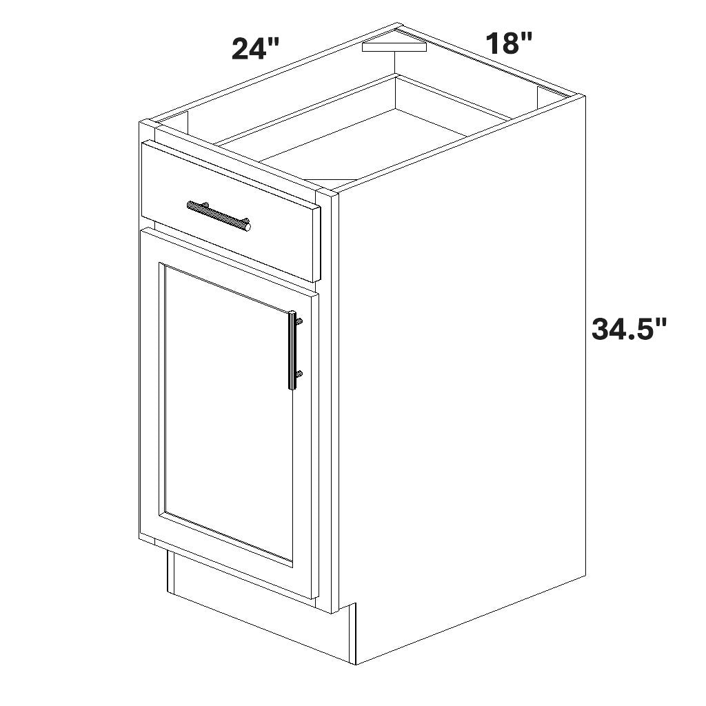 Base 1 Door / 1 Drawer