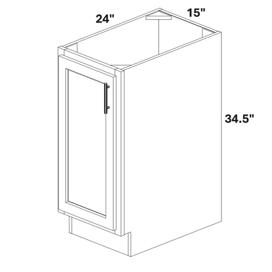 Base Single Full Height Door
