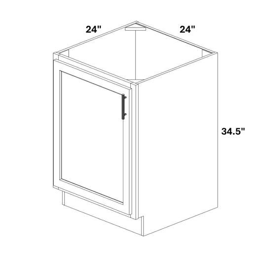 Sink Base Single Full Height Door