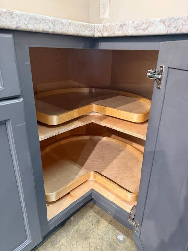 Banded Lazy Susan for Base Cabinets